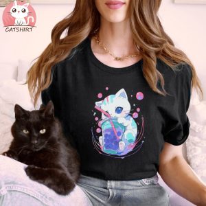 Boba Cat T Shirt