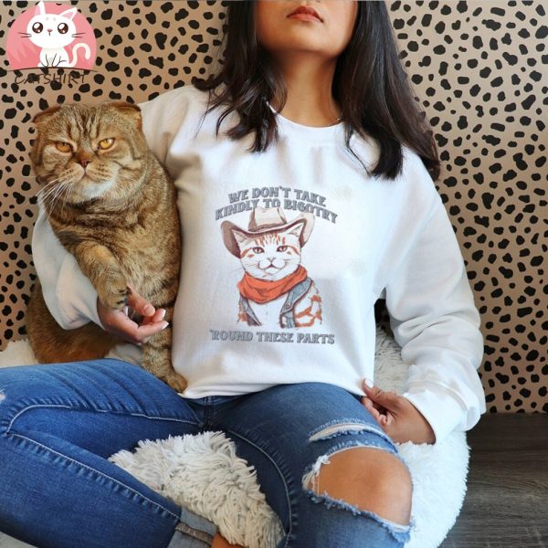 Cat Cowboy Teee Shirt