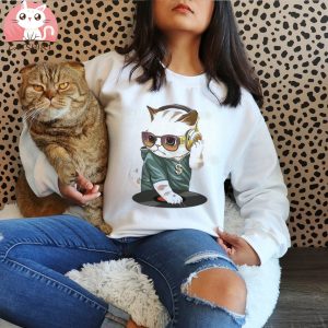 Cat DJ Phee Lyne Shirt