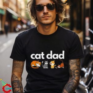 Cat Dad Cat Daddy For Men Cat Gifts For Men Shirt