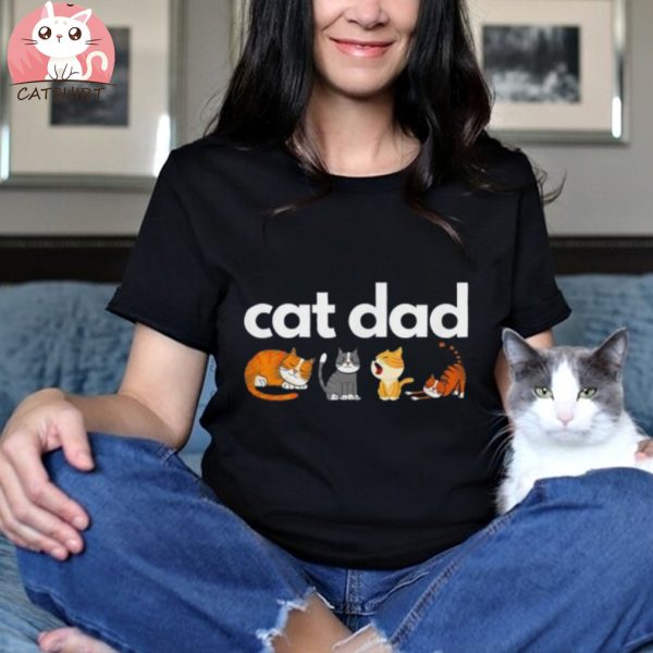 Cat Dad Cat Daddy For Men Cat Gifts For Men Shirt