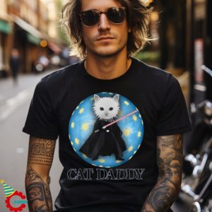 Cat Dad Costume Kitty Halloween Cat Dad Shirt