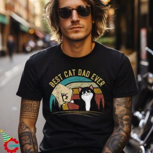 Cat Dad Gift Best Cat Dad Ever Shirt Funny Shirt Men Fathers Day gift Cat Shirt Funny Cat Dad Shirt