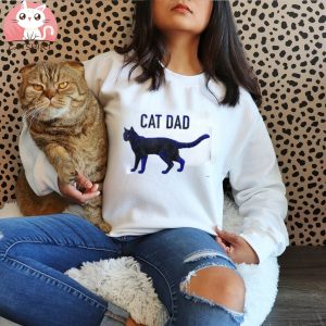 Cat Dad Gifts Fathers Day For Best Cat Dad Ever Men Daddy Shirt