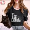 Cat Dad Retro Sunset Cat Owner Lover For Men Shirt