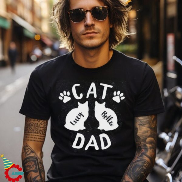 Cat Dad Shirt Custom Cat Dad Shirt