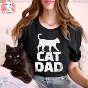 Cat Dad Shirt, Fathers Day Gift, Cat Dad T shirt, Cat Lover Shirt