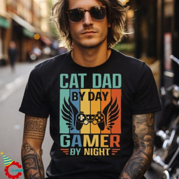 Cat Dad Shirt for Fathers Day Gift for Men, Cat Dad TShirt