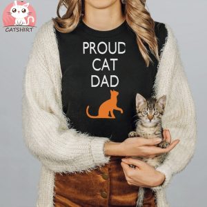 Cat Dad T Shirt