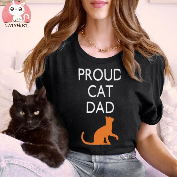 Cat Dad T Shirt