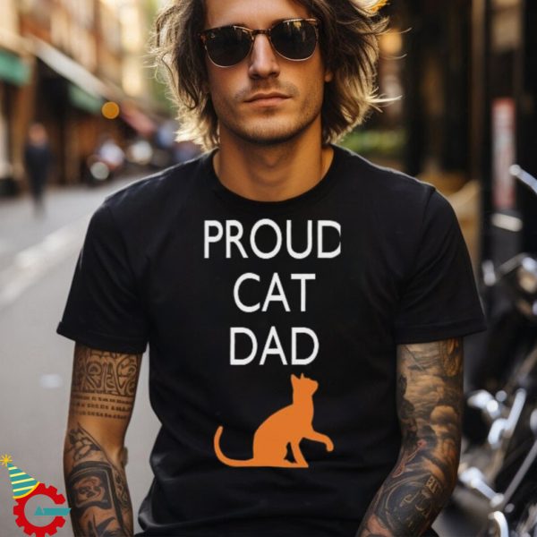 Cat Dad T Shirt