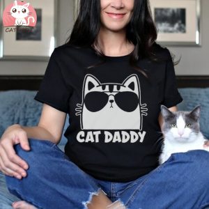 Cat Daddy Shirt Cute Cat Shirt Funny Cat Mom Gift Cat Dad T Shirt