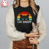 Cat Daddy Vintage Cat 80s Retro Style For Men, Cat Dad Shirt