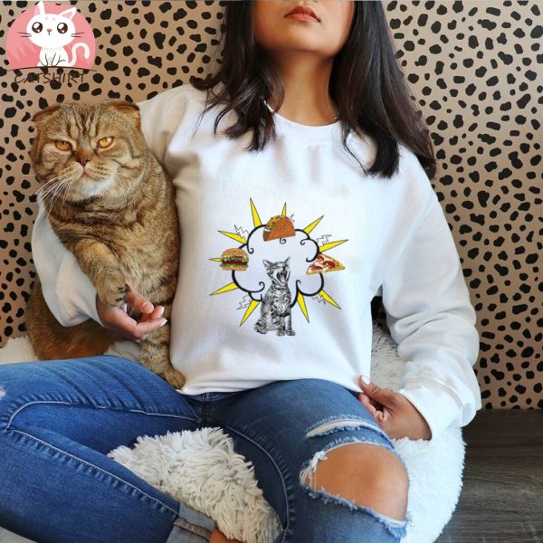 Cat Food Greeting Card Shirt