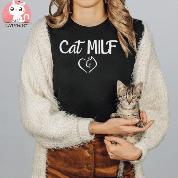 Cat MILF Funny Shirt