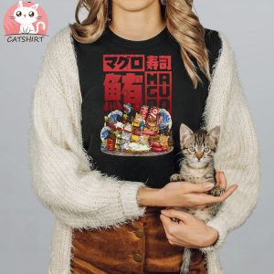 Cat Maguro Sushi Workshop T Shirt