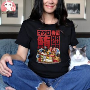 Cat Maguro Sushi Workshop T Shirt