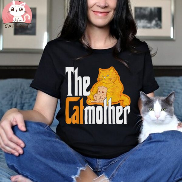 Cat Mom The Catmother Crazy Cat Mother Kitty Mommy Shirt