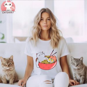 Cat Ramen T Shirt