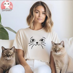 Cat Shirt Kitty Kitten T Shirt I Love Cats Funny Present Animal Lover T shirt