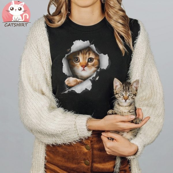 Cat Shirt, Orange Cat Tshirt