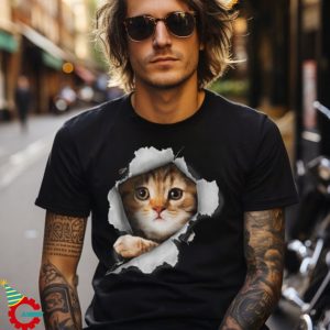 Cat Shirt, Orange Cat Tshirt