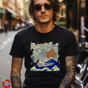 Cat Sushi Japanese homage design by UrbanHero T Shirt