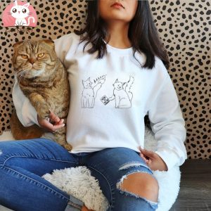 Cat T Shirt How to Meow, Cute Cat T Shirt, Cat Lover Gift, Funny Shirt For Women, Cat Gift, Funny Cat Shirt