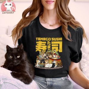 Cat Tamago Sushi Workshop T Shirts