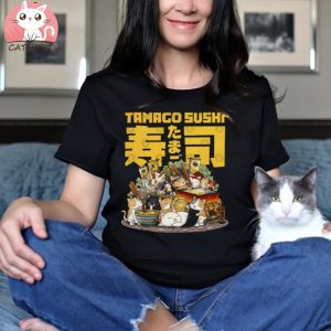 Cat Tamago Sushi Workshop T Shirts