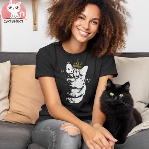 Cat With Crown Unisex Youth Sweatshirt