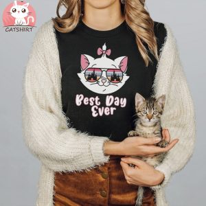 Cat With Sunglasses Best Day Ever Shirt