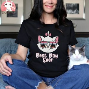 Cat With Sunglasses Best Day Ever Shirt