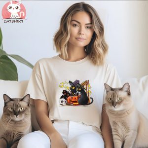 Cat halloween sweatshirt