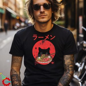 Cat ramen Classic T Shirt