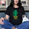 Catcus Cat Cactus Plant Kids' Youth Long and Short Sleeve T shirt