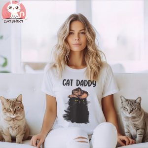 Caterpillar Father's Day Cat Dad Shirts