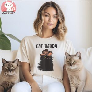 Caterpillar Father's Day Cat Dad Shirts