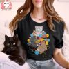 Cats Play With Yarn Kawaii T shirt