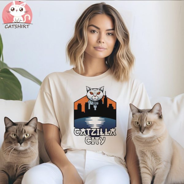 Catzilla City T shirt