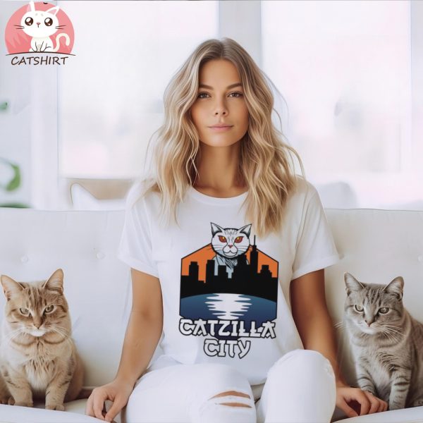 Catzilla City T shirt