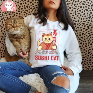 Chef Sushi Cat shirt