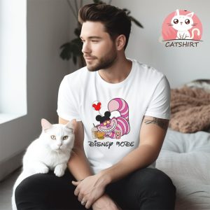 Cheshire Cat with Mickey Balloon Disney Mode Shirt