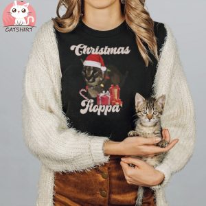 Christmas Big Floppa Meme T shirt