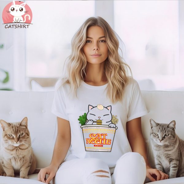 Chubby Cat Cup Noodle T Shirts