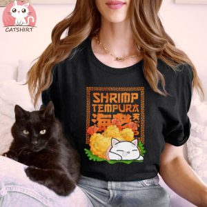 Chubby Cat Shrimp Tempura Tee Shirt