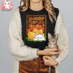 Chubby Cat Shrimp Tempura Tee Shirt