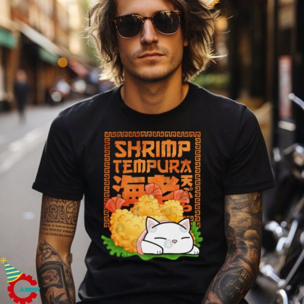 Chubby Cat Shrimp Tempura Tee Shirt