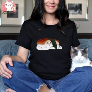 Chubby Cat Unagi Sushi T Shirt