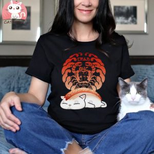 Crab Kani Sushi Cat T Shirt